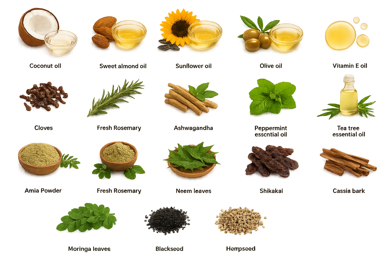 Bloom ingredients